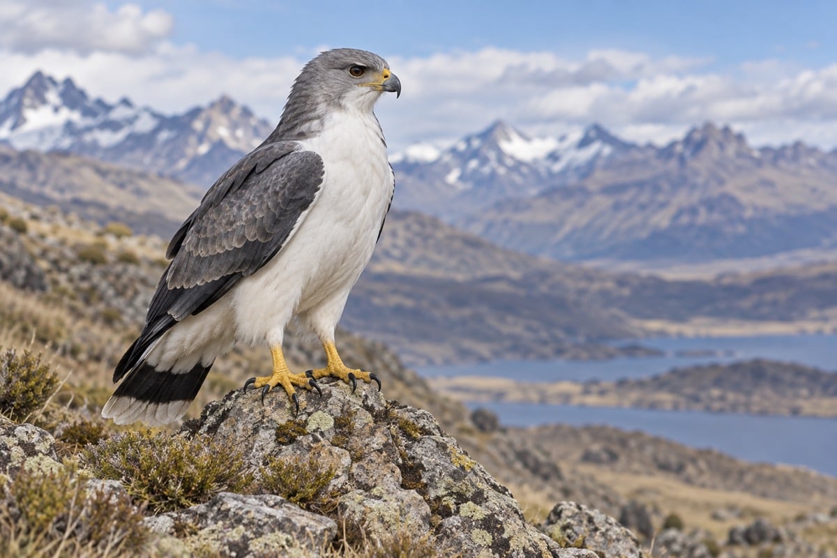 Variable Hawk in its natural habitat