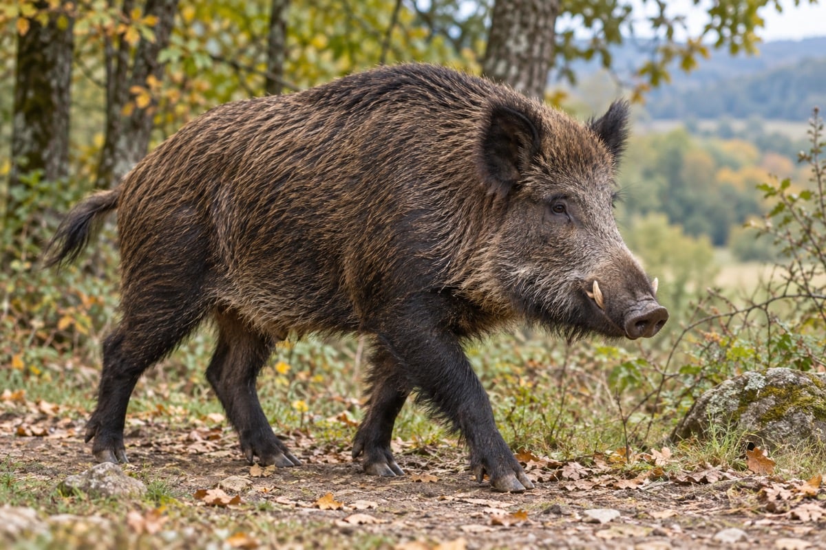 Wild Boar in its natural habitat