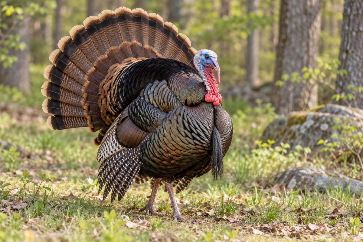 Wild Turkey in its natural habitat