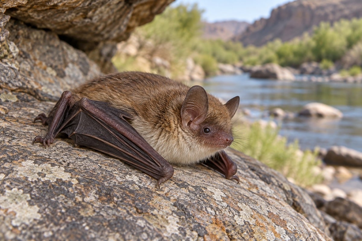 Yuma Myotis in its natural habitat