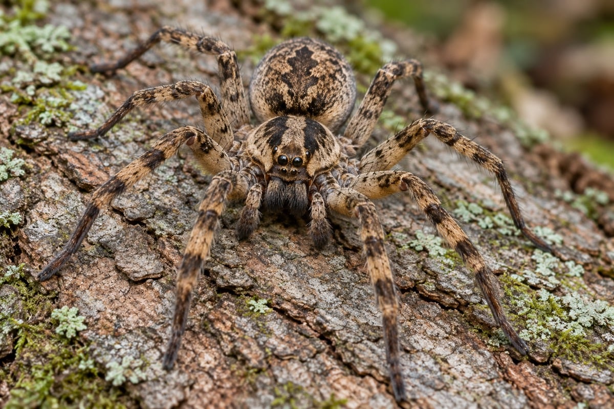Zoropsis spinimana in its natural habitat
